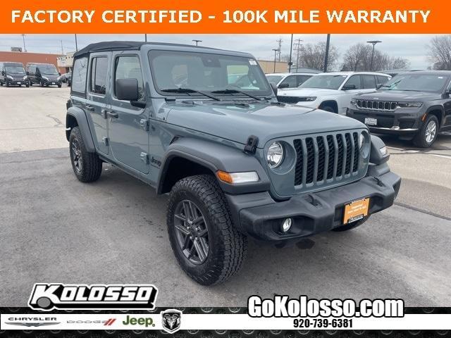 used 2024 Jeep Wrangler car, priced at $41,500