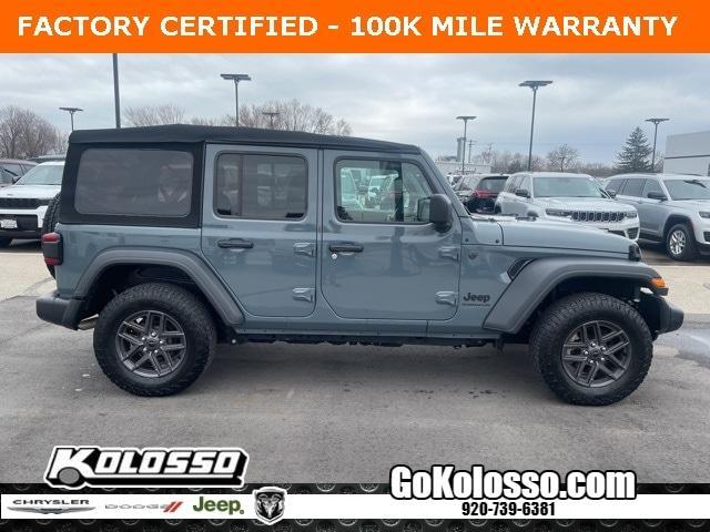 used 2024 Jeep Wrangler car, priced at $41,500