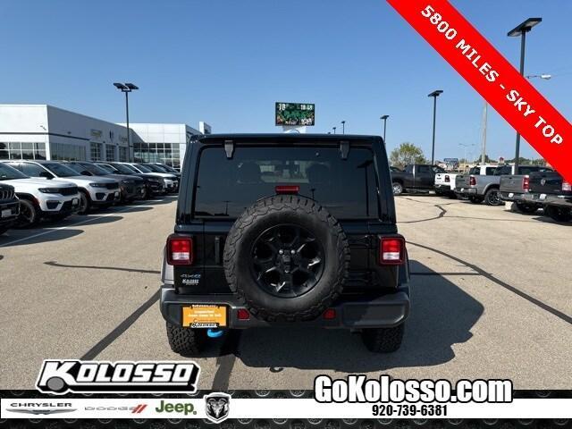 used 2023 Jeep Wrangler 4xe car, priced at $39,500