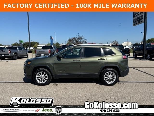 used 2020 Jeep Cherokee car, priced at $21,500