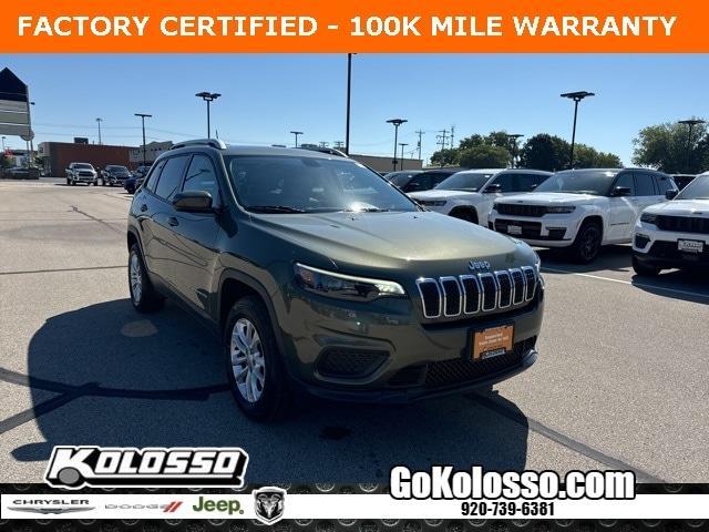 used 2020 Jeep Cherokee car, priced at $21,500