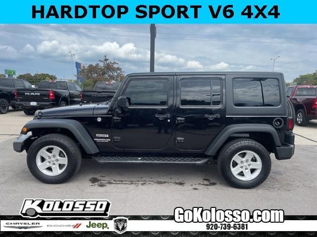 used 2017 Jeep Wrangler Unlimited car, priced at $19,500