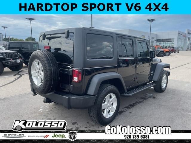 used 2017 Jeep Wrangler Unlimited car, priced at $19,500