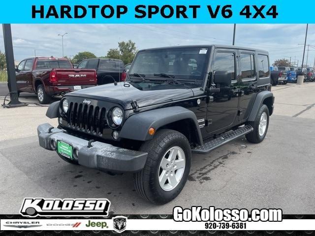 used 2017 Jeep Wrangler Unlimited car, priced at $19,500