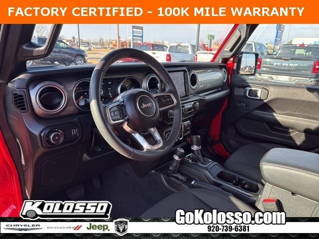 used 2023 Jeep Wrangler car, priced at $33,000