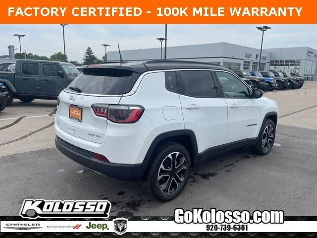 used 2023 Jeep Compass car, priced at $28,688