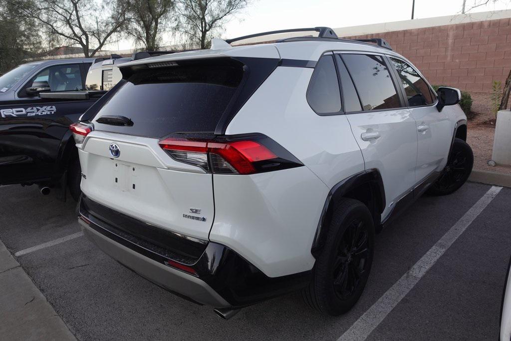 used 2022 Toyota RAV4 Hybrid car, priced at $32,188
