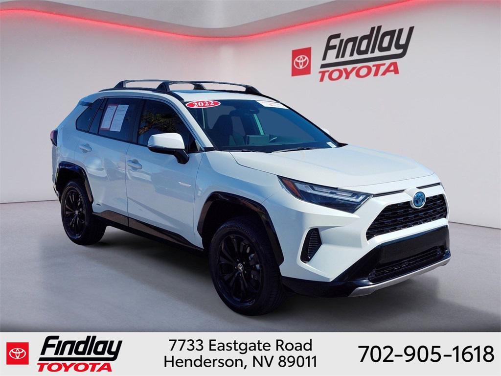used 2022 Toyota RAV4 Hybrid car, priced at $32,188