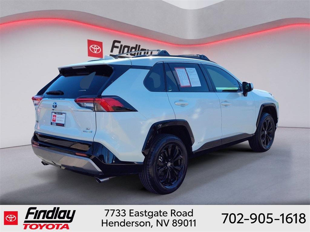 used 2022 Toyota RAV4 Hybrid car, priced at $32,188