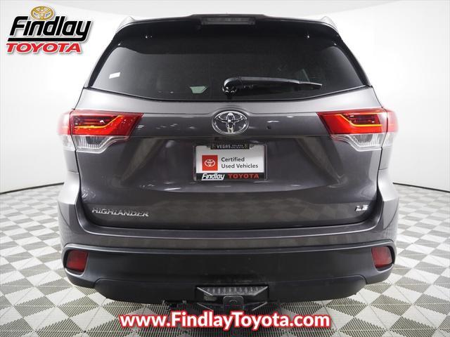 used 2018 Toyota Highlander car, priced at $16,988