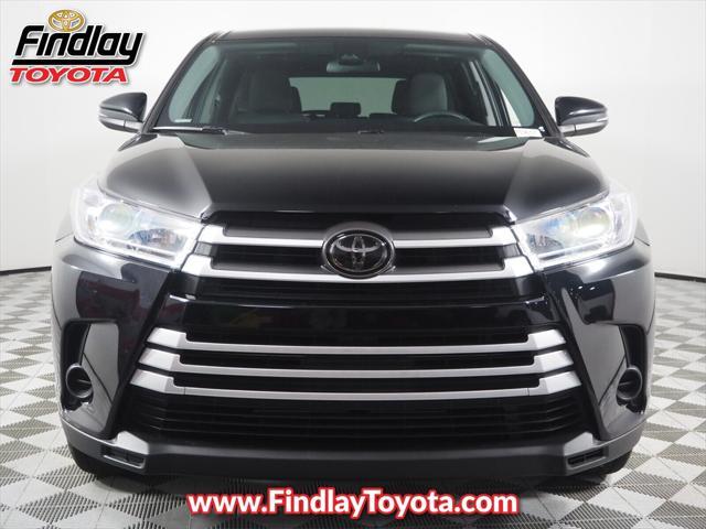 used 2019 Toyota Highlander car, priced at $22,688