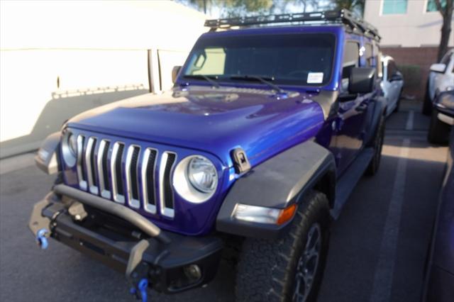 used 2018 Jeep Wrangler Unlimited car, priced at $25,588