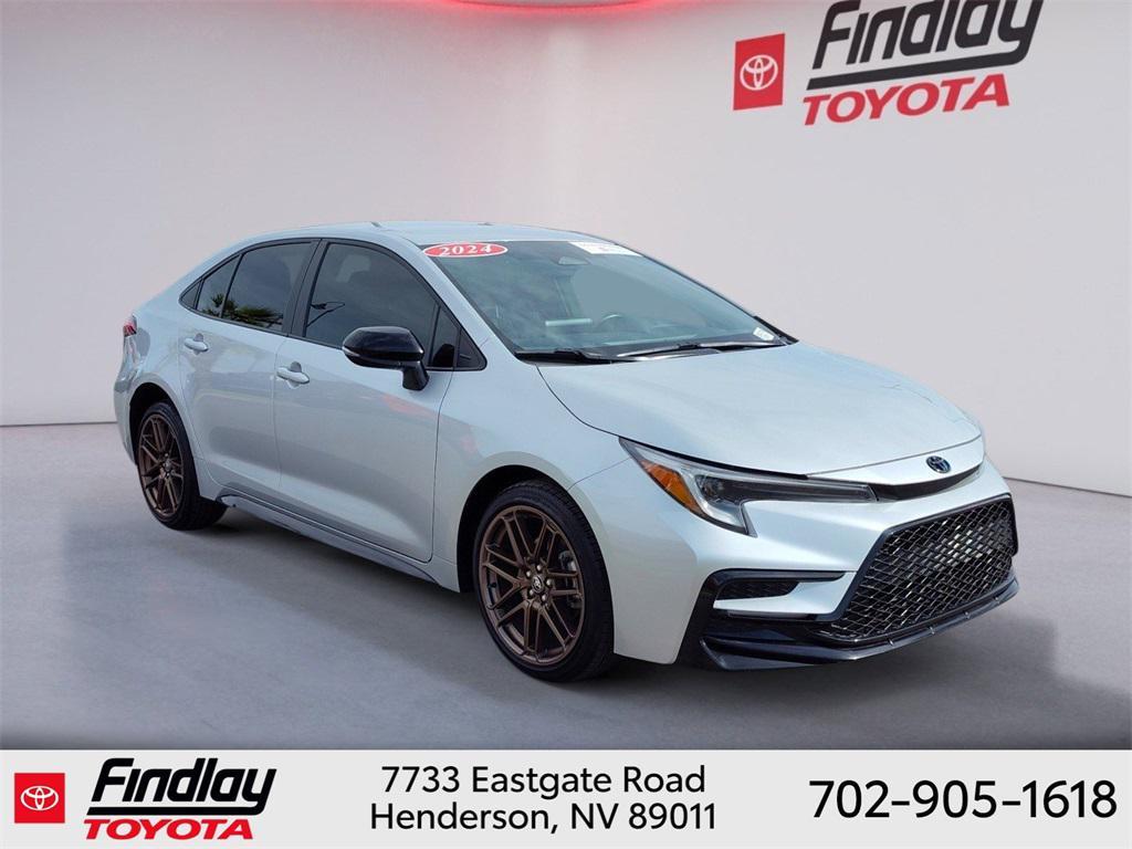 used 2024 Toyota Corolla Hybrid car, priced at $27,438