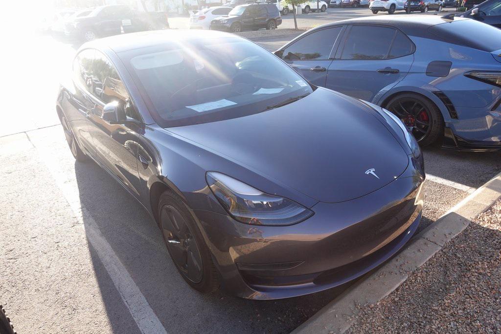 used 2022 Tesla Model 3 car, priced at $24,388