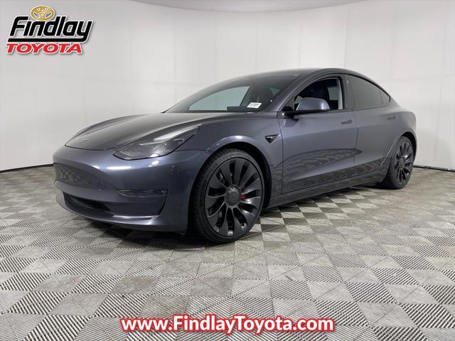 used 2021 Tesla Model 3 car, priced at $27,488