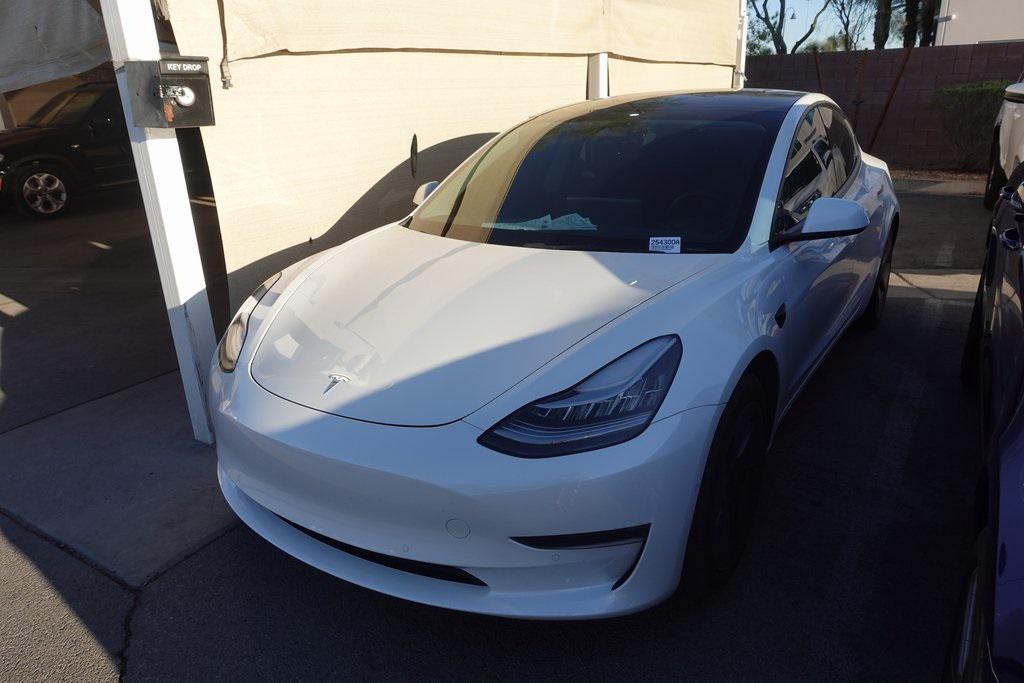 used 2022 Tesla Model 3 car, priced at $27,688