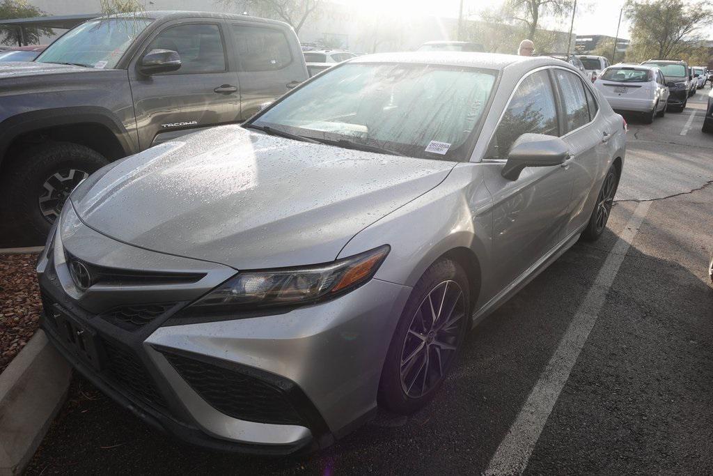 used 2021 Toyota Camry car, priced at $21,188