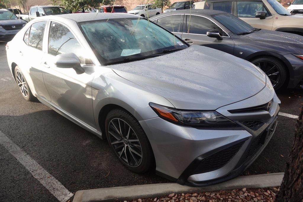 used 2021 Toyota Camry car, priced at $21,188