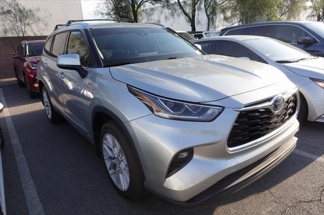 used 2021 Toyota Highlander Hybrid car, priced at $38,988