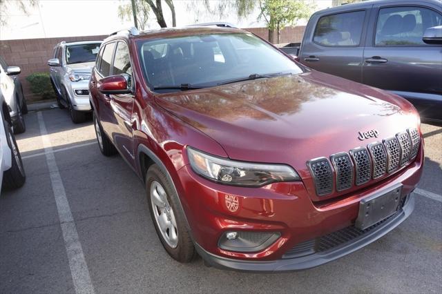 used 2019 Jeep Cherokee car, priced at $15,488