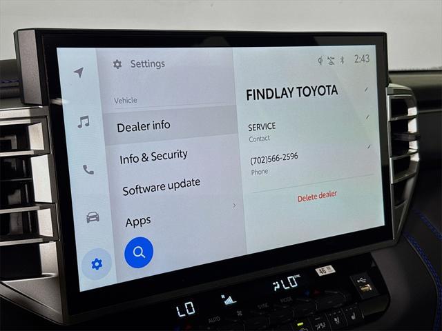 new 2025 Toyota Tundra Hybrid car, priced at $77,257