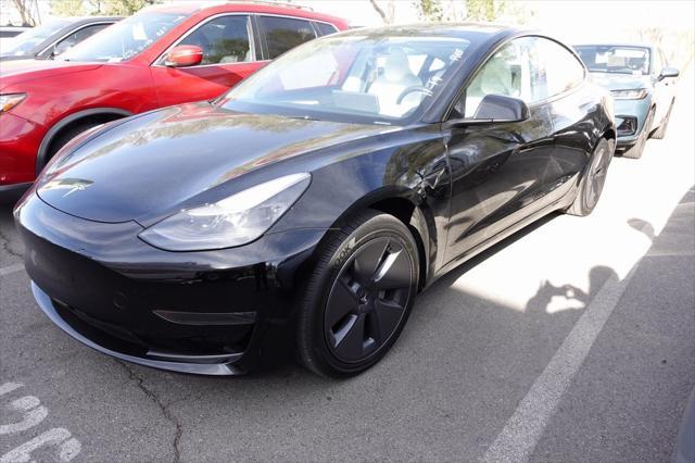 used 2023 Tesla Model 3 car, priced at $27,488