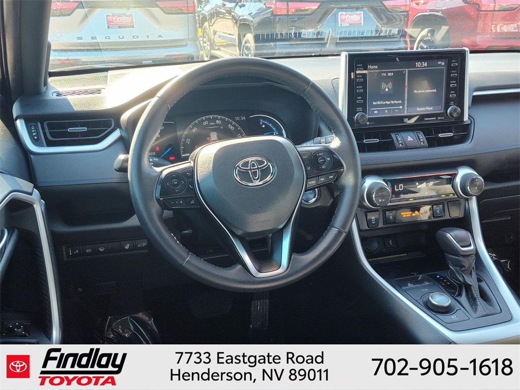 used 2021 Toyota RAV4 Hybrid car, priced at $32,188