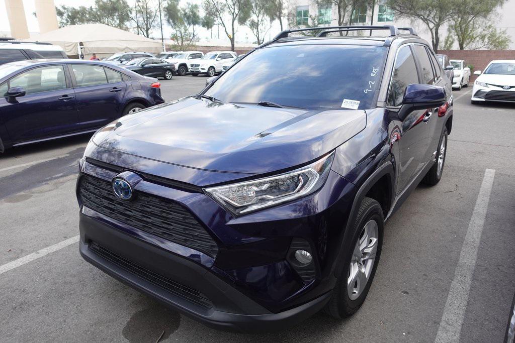 used 2021 Toyota RAV4 Hybrid car, priced at $28,488