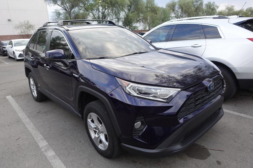 used 2021 Toyota RAV4 Hybrid car, priced at $28,488