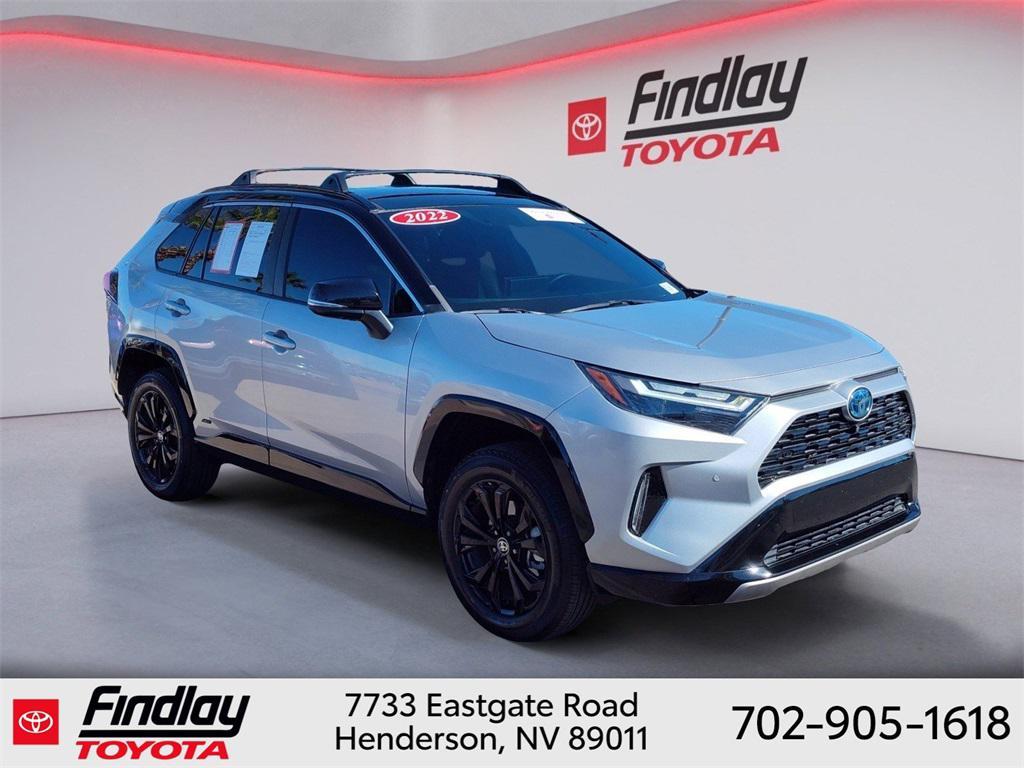 used 2022 Toyota RAV4 Hybrid car, priced at $38,988