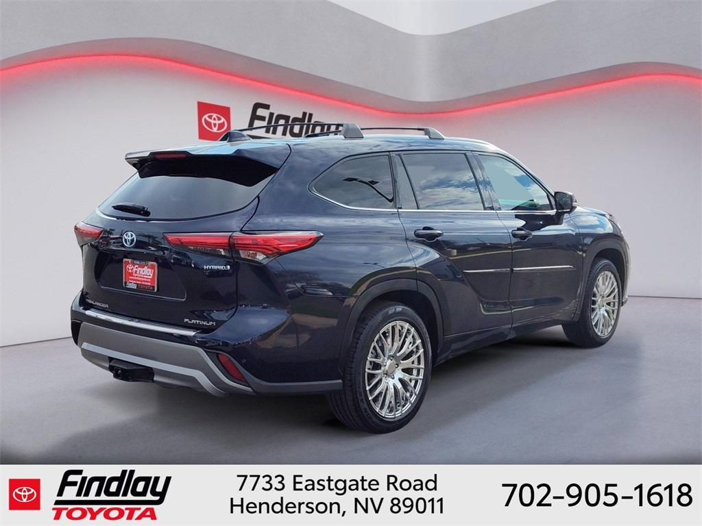 used 2023 Toyota Highlander Hybrid car, priced at $44,988