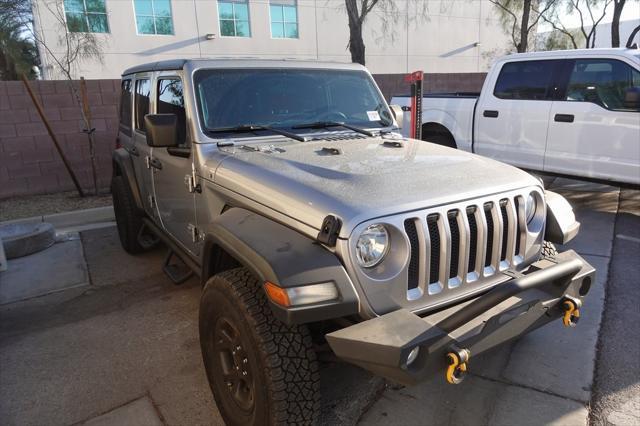used 2018 Jeep Wrangler Unlimited car, priced at $22,988