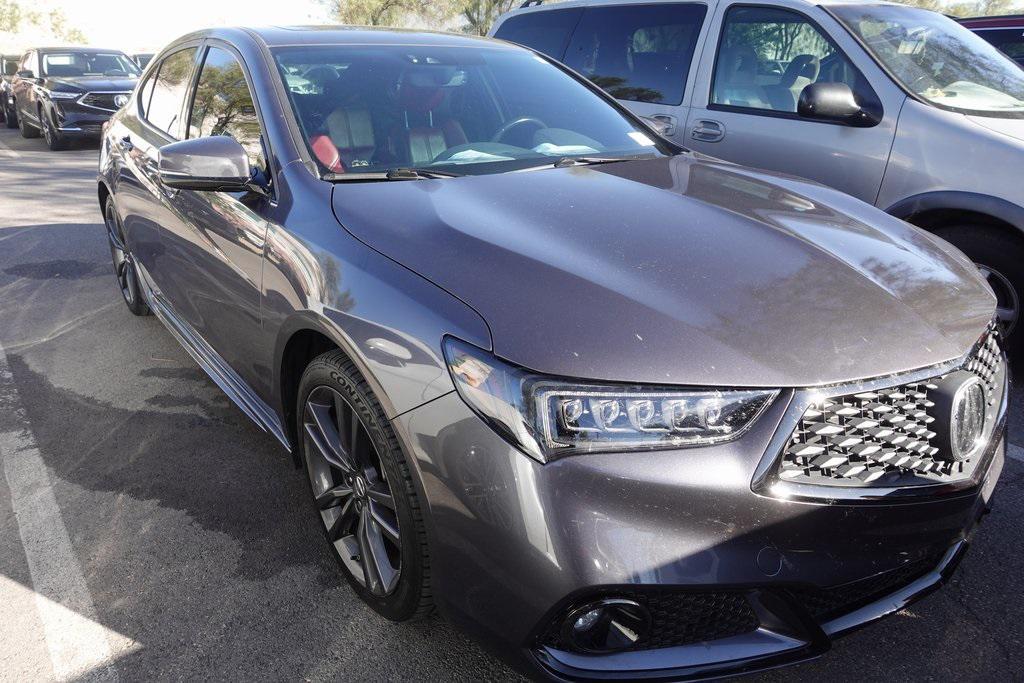 used 2018 Acura TLX car, priced at $20,638