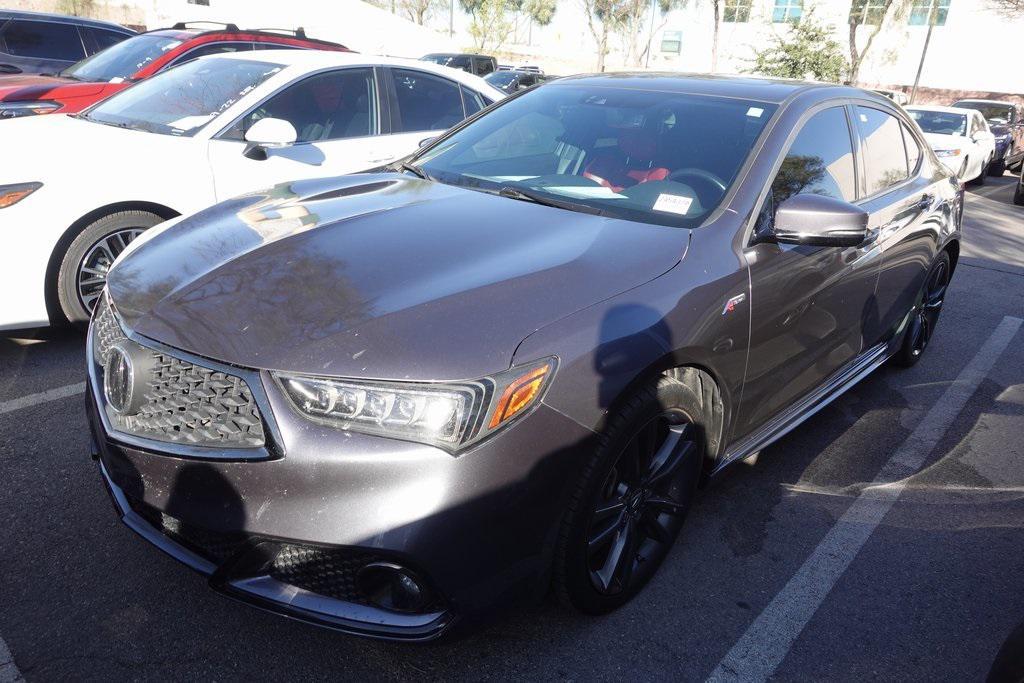 used 2018 Acura TLX car, priced at $20,638