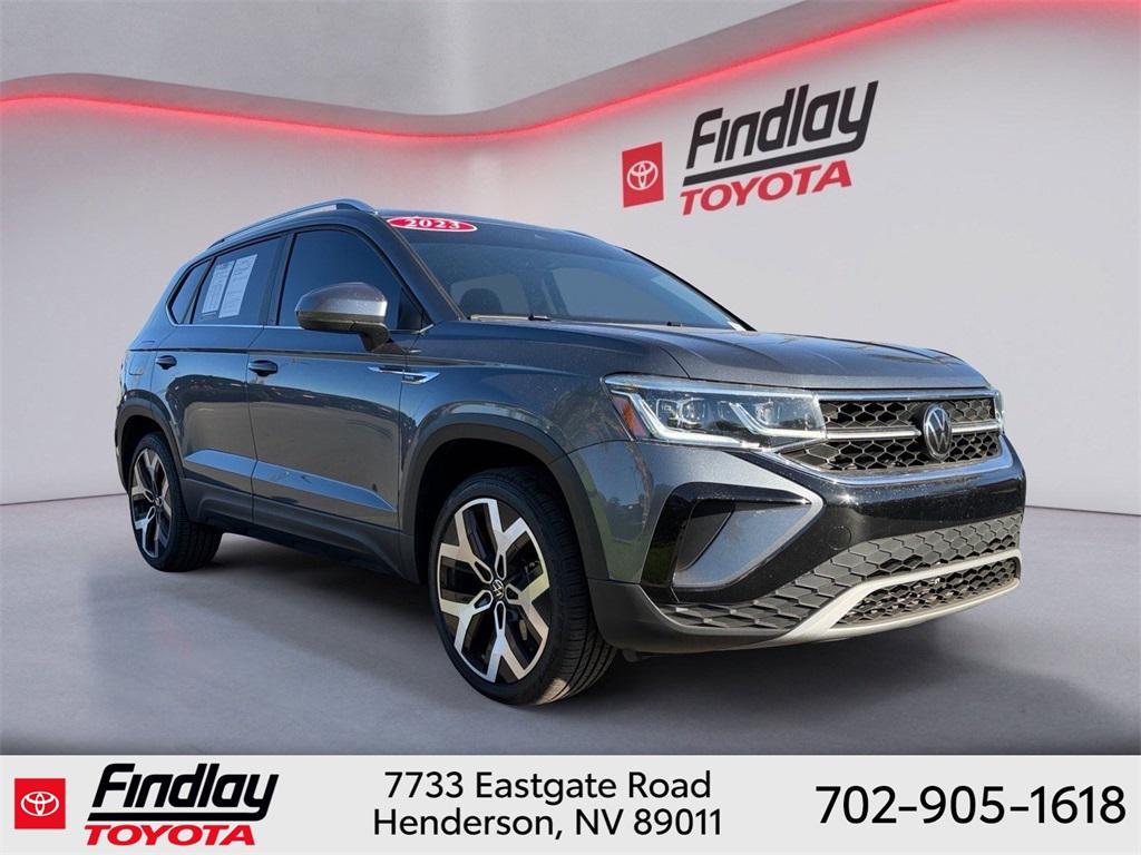 used 2023 Volkswagen Taos car, priced at $24,988