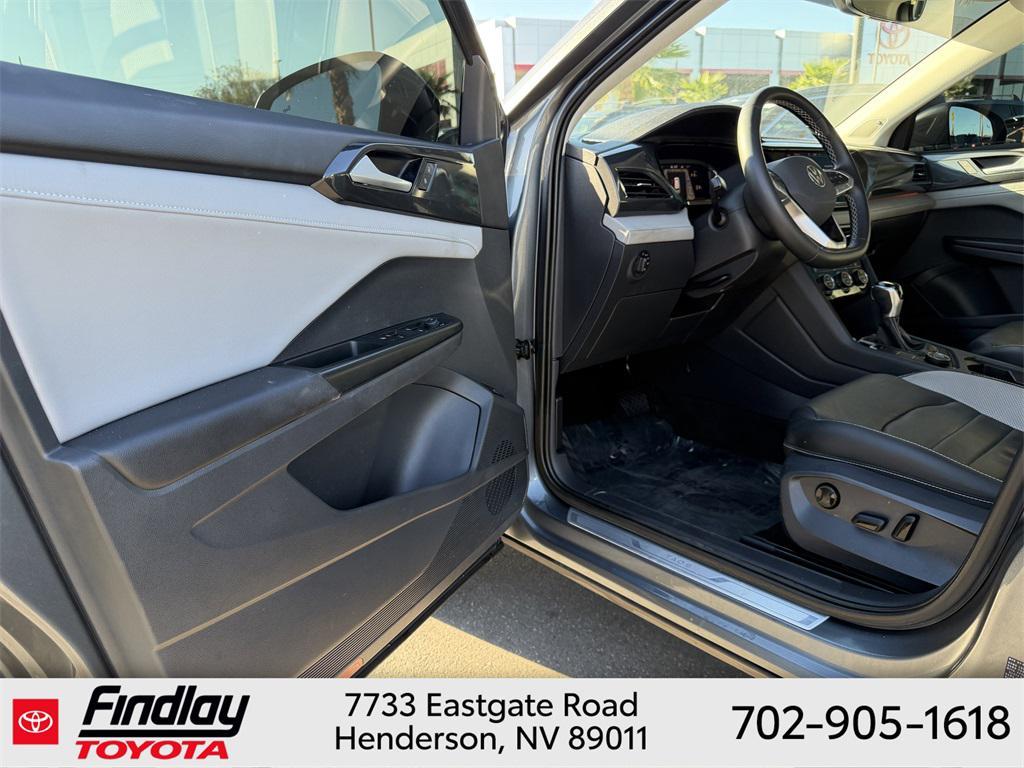 used 2023 Volkswagen Taos car, priced at $24,988