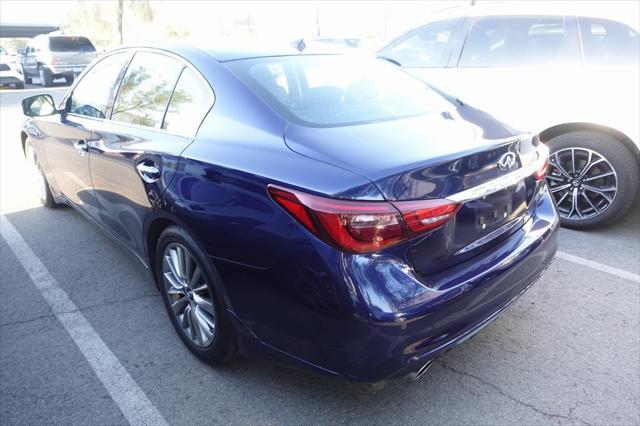 used 2022 INFINITI Q50 car, priced at $29,988