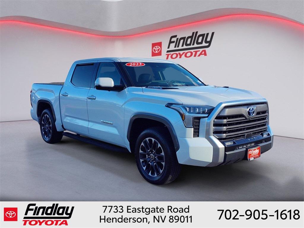 used 2023 Toyota Tundra Hybrid car, priced at $48,288