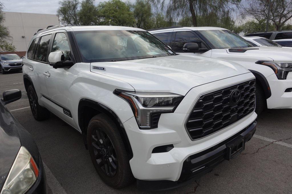 used 2024 Toyota Sequoia car, priced at $73,488