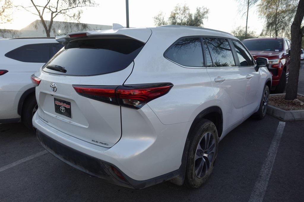 used 2023 Toyota Highlander car, priced at $40,588