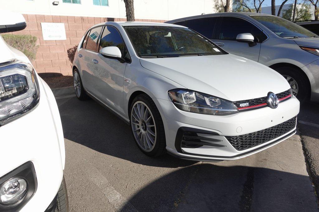 used 2018 Volkswagen Golf GTI car, priced at $18,188