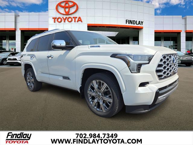 new 2024 Toyota Sequoia car, priced at $84,358