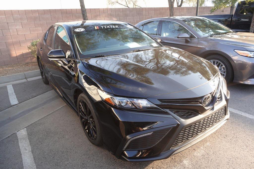 used 2022 Toyota Camry car, priced at $27,188