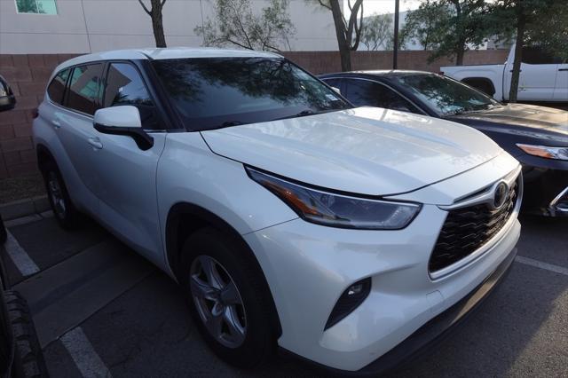 used 2021 Toyota Highlander car, priced at $28,388