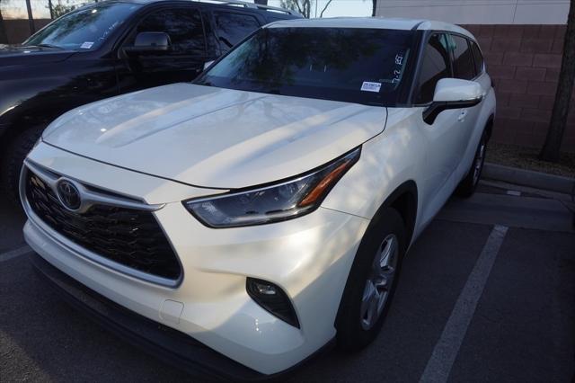 used 2021 Toyota Highlander car, priced at $27,488
