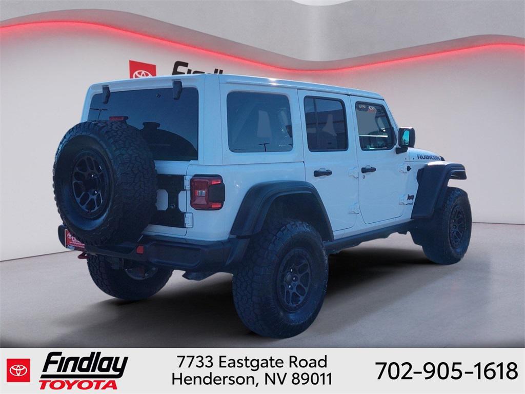 used 2022 Jeep Wrangler Unlimited car, priced at $43,688