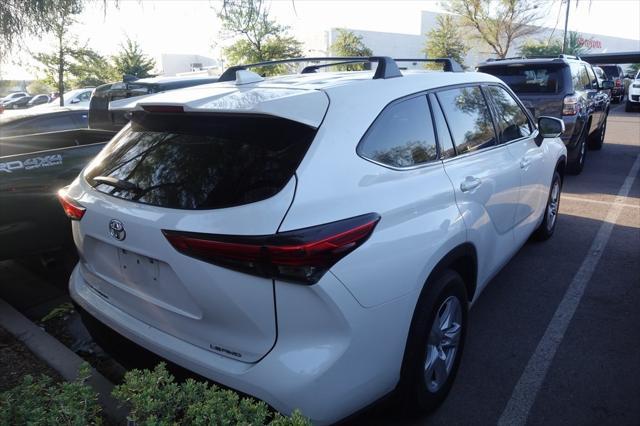 used 2021 Toyota Highlander car, priced at $27,488