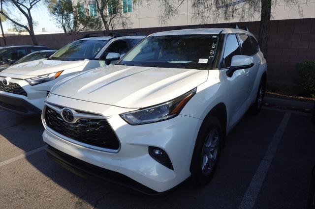used 2021 Toyota Highlander car, priced at $27,488