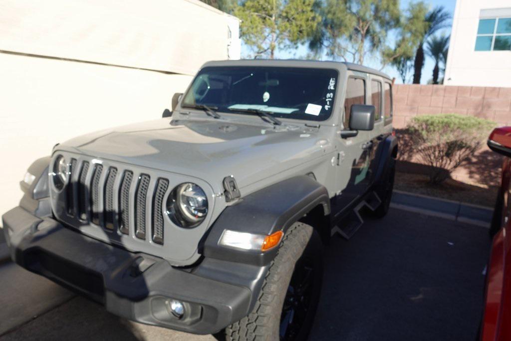 used 2020 Jeep Wrangler Unlimited car, priced at $26,688