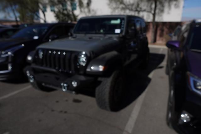 used 2021 Jeep Wrangler car, priced at $30,988